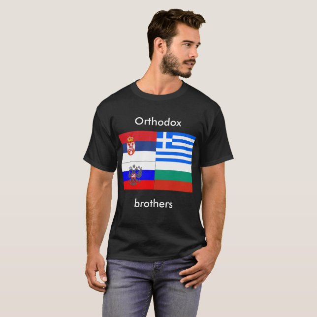 Camiseta orthodox brothers (Frente Completa)