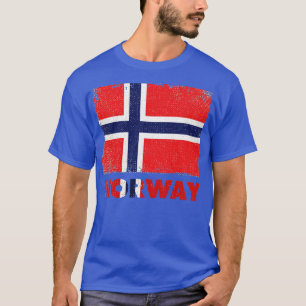 Camiseta Ortod Bandeira Norueguesa Oslo Noruega