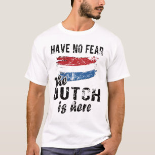 Camiseta Ortod neerlandês Heritage Netherlands Roots Dutch