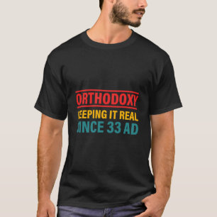 Camiseta Ortodoxia Mantê-La Real Desde 33 Ad