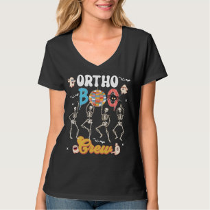 Camiseta Ortopedia Ortopedia Halloween Boo Tripulantes T-S
