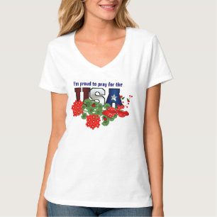 Camiseta Orud2Oray USA V-Neck Tee