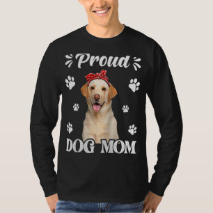 Camiseta Orud Labrador Cachorro Mãe Dia de as mães