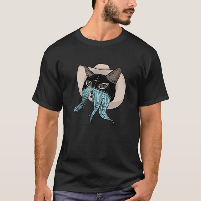 Camiseta Orville Peck Kitty Cowboy  D Classic T-Shirt (Frente)