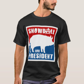 Camiseta Orwell - Fazenda Animal - bola de neve para