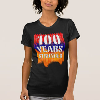 Camiseta Os 100 anos o t-shirt de mulheres arménias mais