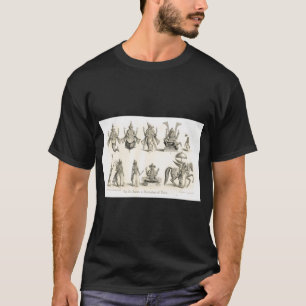 Camiseta Os 10 Avatares ou Encarnacões de Vishnu