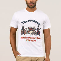 Os 1776ers Tour de 250º Aniversário Divertido Patr