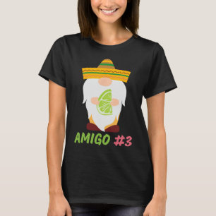 Camiseta Os 3 Amigos Cinco De Mayo Amigo #1 Correspondem