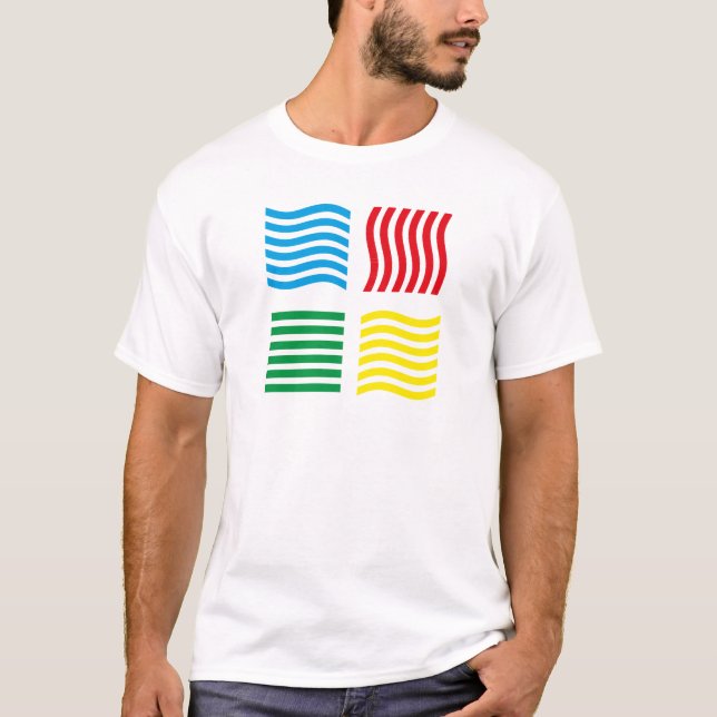 Camiseta Os 4 elementos (Frente)