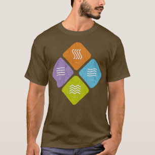Camiseta Os 4 elementos do amor espiritual