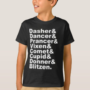 Camiseta Os 8 Renegados do Papai Noel Feriado de Natal