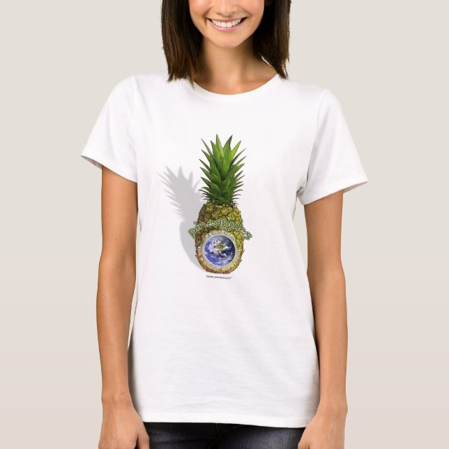 Camiseta os abacaxis são nosso amigo (Frente)