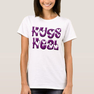 Camiseta Os abraços roxos curam o T da boneca