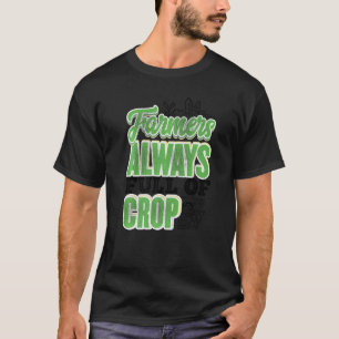 Camiseta Os Agricultores São Tão Cheio Do Trator Agrícola D