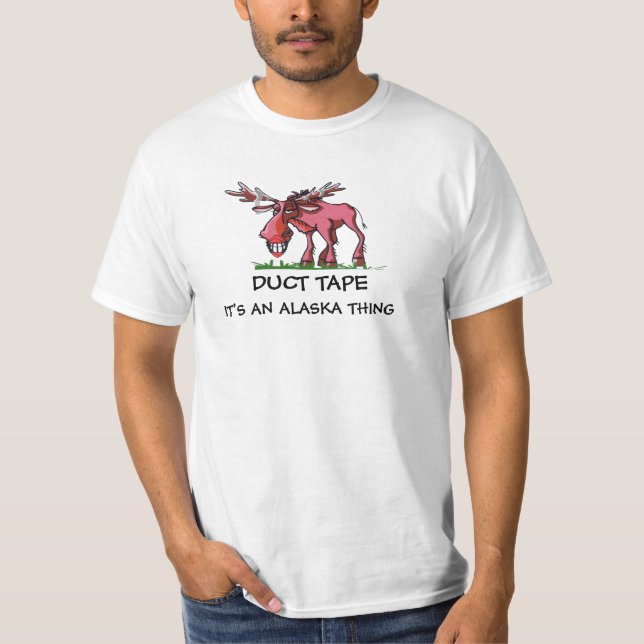 Camiseta OS ALCES CANALIZAM GRAVADO, ELE são UMA COISA de (Frente)