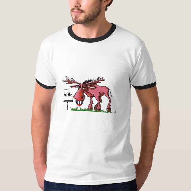 CAMISETA OS ALCES, COMEM-ME (Frente)