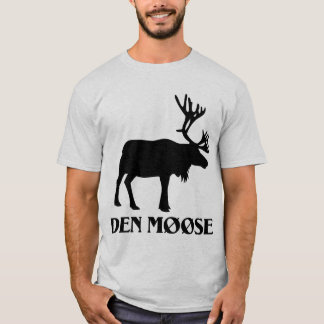Camiseta Os alces do divertimento de Escandinávia