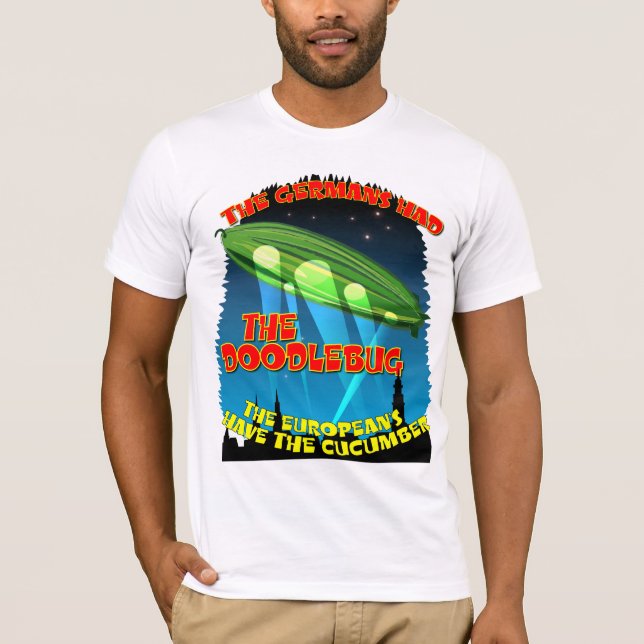 Camiseta Os alemães tiveram o Doodlebug (Frente)