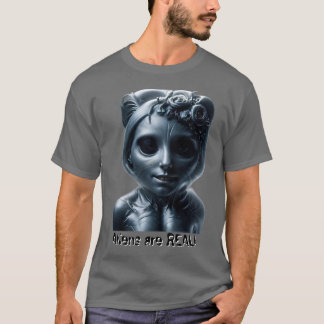 Camiseta Os alienígenas são REAIS!