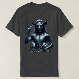 Camiseta Os alienígenas são REAIS!