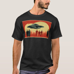 Camiseta Os Alienígenas Vermelhos Chegaram