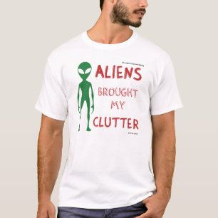 Camiseta Os aliens dos homens trouxeram T da minha