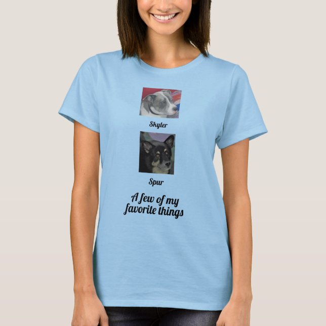 Camiseta Os amantes do cão unem-se (Frente)