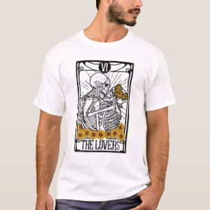 Camiseta Os Amantes Tarot Lendo O Salão Estético Da Bruxa