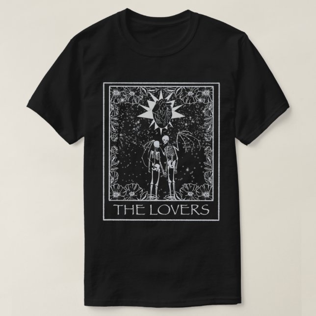 Camiseta Os Amantes Tarot Premium (Frente do Design)