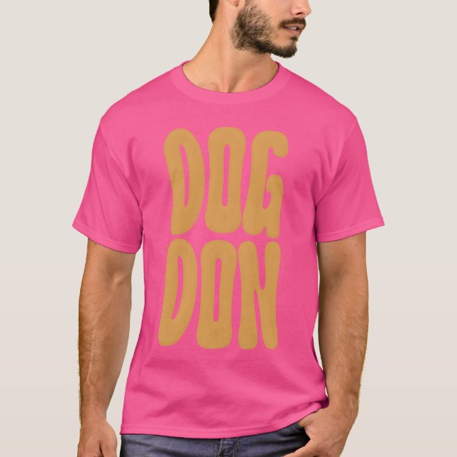 Camiseta Os amigos do Dog Don (Frente)