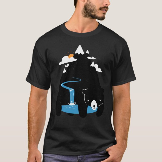 Camiseta Os amigos do Urso da Montanha (Frente)