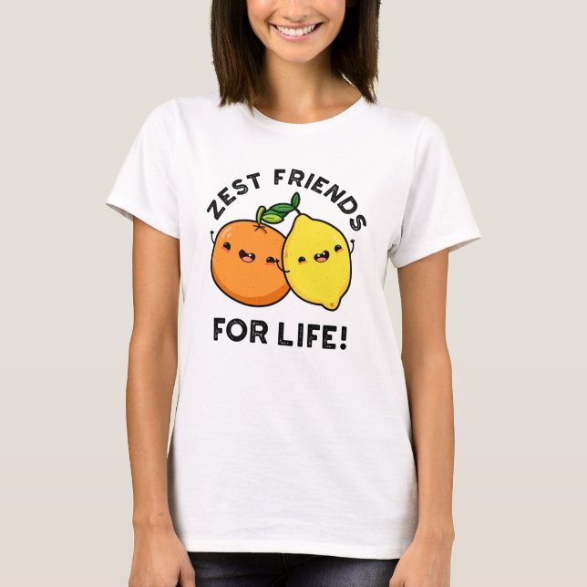 Camiseta Os Amigos Mais Engraçados Para A Vida Da Fruta De  (Frente)