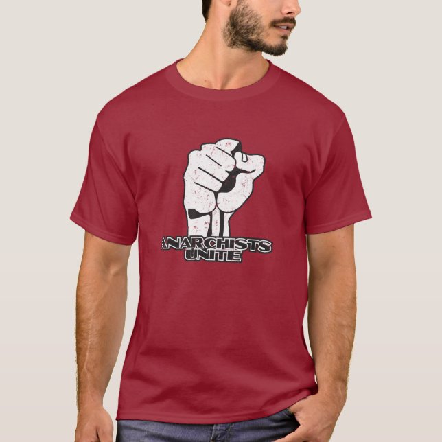 Camiseta Os anarquistas unem-se (Frente)
