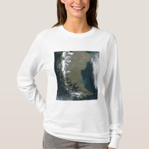 Camiseta Os Andes ásperos, neve-tampados