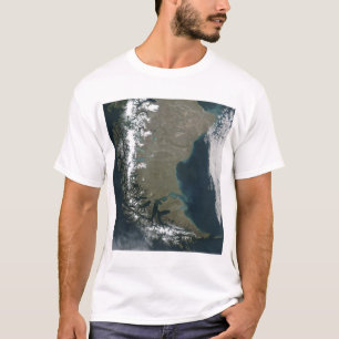 Camiseta Os Andes robustos, com capa de neve