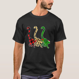 Camiseta Os Animais De Árvore De Natal De Lemur Este É O Me