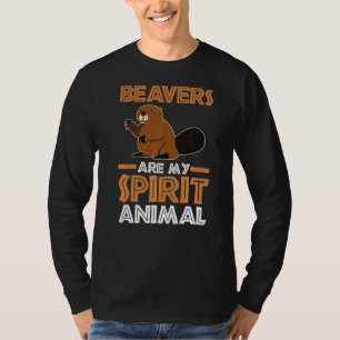 Camiseta Os Animais De Roedores São O Meu Animal Espirituos