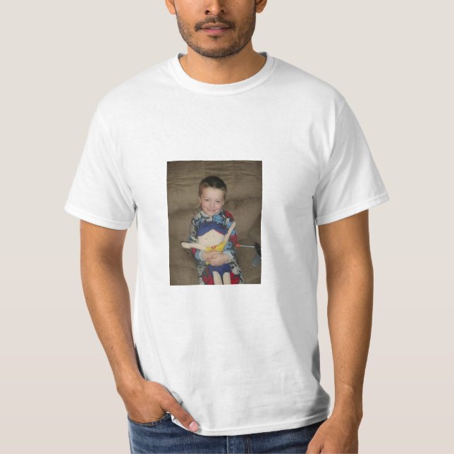 Camiseta Os anjos de Dominic para o autismo (Frente)