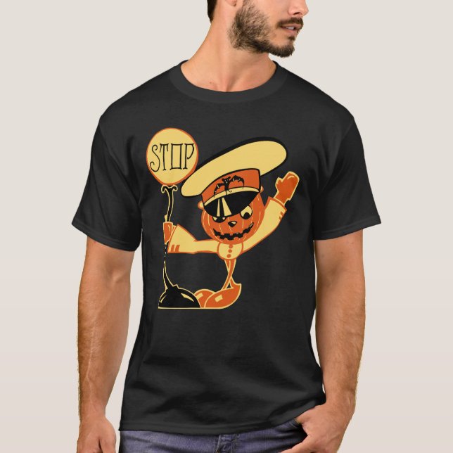 Camiseta os anos 30 homem lanterna de Jack chui tráfego o (Frente)