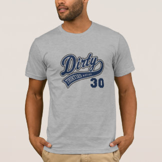 Camiseta Os anos 30 sujos azuis