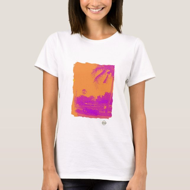 Camiseta os anos 40 Harley em Havaí (Frente)