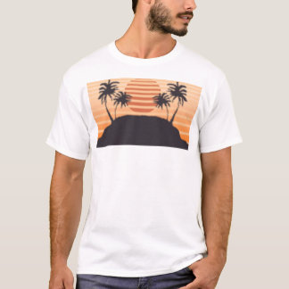 Camiseta Os anos 70 do divertimento do verão