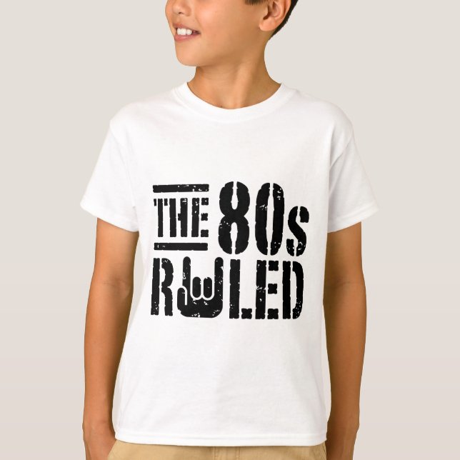 Camiseta Os anos 80 (Frente)