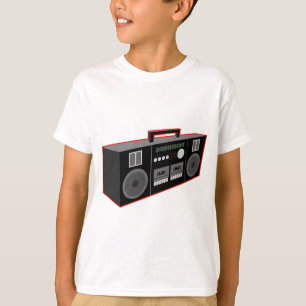Camiseta os anos 80 Boombox