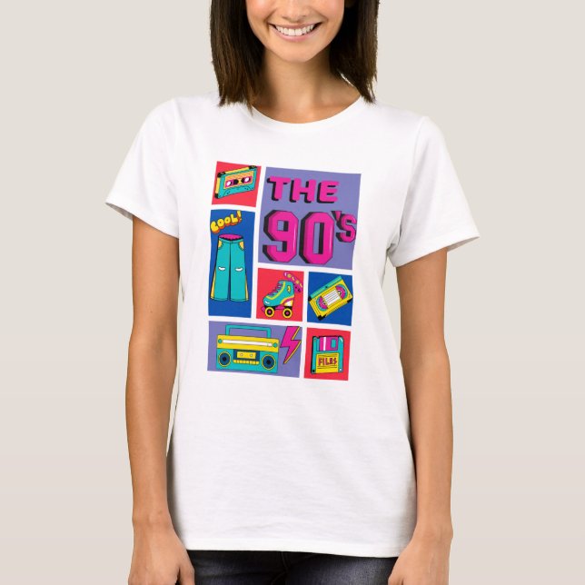 Camiseta Os anos 90 (Frente)