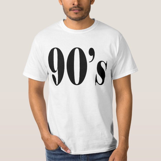 Camiseta os anos 90 (Frente)