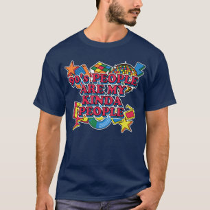 Camiseta Os anos 90 são meu povo Rad 1990 Retro ditados Cot