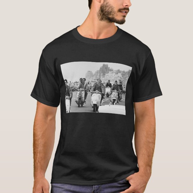 Camiseta Os anos sessenta Mods (Frente)