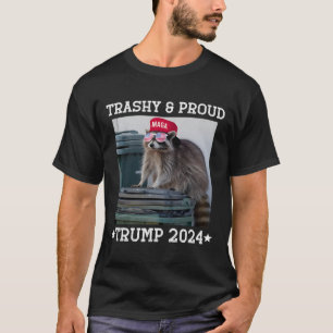 Camiseta Os apoiadores de Trump lixo Joe Biden Trashy e Pr